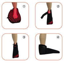 Load image into Gallery viewer, LIGHTFORCE RED & NEAR INFRARED LED LIGHT THERAPY FOOT & ANKLE WRAP