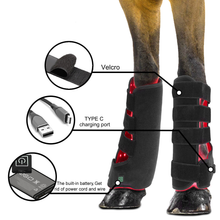 Load image into Gallery viewer, LIGHTFORCE EQUINE RED & NEAR INFRARED LED LEG WRAP
