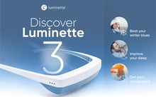 Load image into Gallery viewer, LUMINETTE 3 LIGHT THERAPY GLASSES