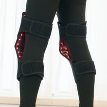 Load image into Gallery viewer, LIGHTFORCE LED RED & INFRARED LIGHT THERAPY KNEE WRAPS (PAIR)