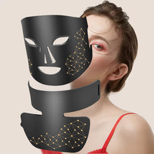 Load image into Gallery viewer, ADVANCED FLEXI SILICONE 4 COLOUR LED LIGHT THERAPY NECK MASK