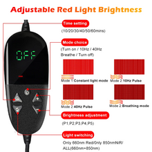 Load image into Gallery viewer, LIGHTFORCE LED RED &amp; INFRARED LIGHT THERAPY 180 x 60 CM MAT 900 LED's