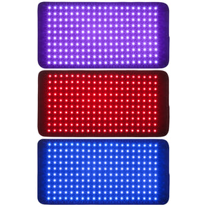 LIGHTFORCE BLUE, RED & NEAR INFRARED LED LIGHT THERAPY 50 x 24 CM FLEXIBLE PAD