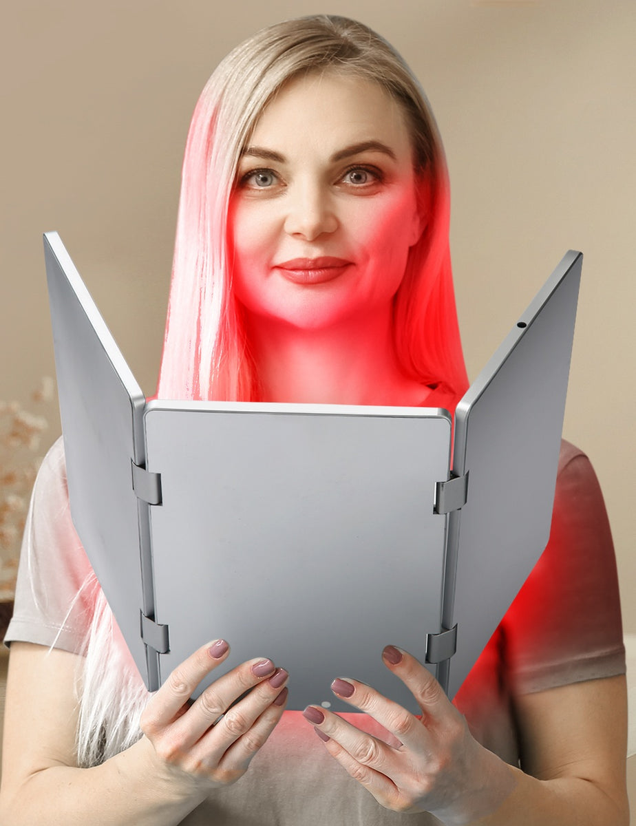 LIGHTFORCE RED & NEAR INFRARED LED LIGHT THERAPY TRIPLE PANELS ...