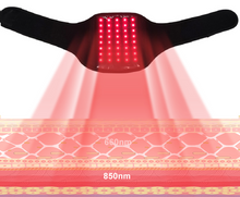 Load image into Gallery viewer, LIGHTFORCE LED RED &amp; INFRARED LIGHT THERAPY NECK BUILT IN BATTERY WRAP