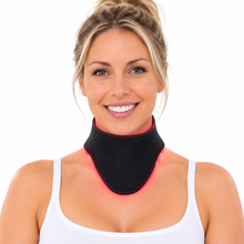 Load image into Gallery viewer, LIGHTFORCE LED RED &amp; INFRARED LIGHT THERAPY NECK WRAP WIRELESS