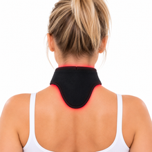 Load image into Gallery viewer, LIGHTFORCE LED RED &amp; INFRARED LIGHT THERAPY NECK WRAP WIRELESS