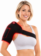 Load image into Gallery viewer, LIGHTFORCE LED RED &amp; INFRARED LIGHT THERAPY SHOULDER WRAP