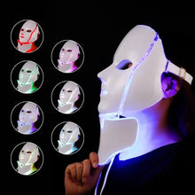 Load image into Gallery viewer, LED LIGHT THERAPY FACE AND NECK MASK
