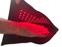 Load image into Gallery viewer, LIGHTFORCE LED RED &amp; INFRARED LIGHT THERAPY HAND MITT DOUBLE SIDED WIRELESS (PAIR)