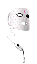 Load image into Gallery viewer, PHOTONSTAR SILICONE RED &amp; NEAR INFRARED 64 LED LIGHT THERAPY FACE MASK
