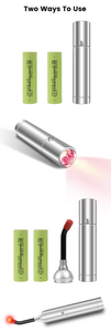 LIGHTFORCE RED & INFRARED LED 5 SPECTRUM TORCH WITH LIGHT GUIDE