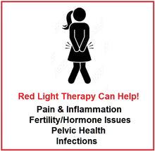 Load image into Gallery viewer, LIGHTFORCE RED &amp; INFRARED PERSONAL HEALTH FRONT &amp; BACK PAD FOR WOMEN