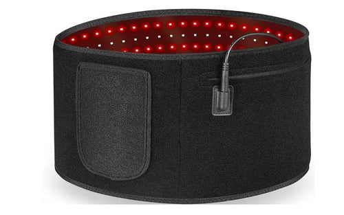LIGHTFORCE RED & INFRARED VIBRATING LED LIGHT THERAPY BELT/PAD