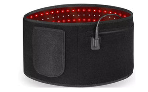 LIGHTFORCE RED & INFRARED VIBRATING LED LIGHT THERAPY BELT/PAD