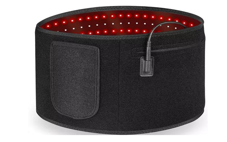 LIGHTFORCE RED & INFRARED VIBRATING LED LIGHT THERAPY BELT/PAD