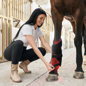 LIGHTFORCE EQUINE RED & NEAR INFRARED LED LEG WRAP