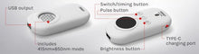 Load image into Gallery viewer, PHOTONVENUS SILICONE RED &amp; NEAR INFRARED 160 LED FACE MASK &amp; BLUE LIGHT CONTROLLER