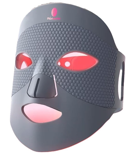 PHOTONMARS SILICONE RED & NEAR INFRARED 120 LED LIGHT THERAPY FACE MASK