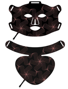 LIGHTFORCE SILICONE 4 SPECTRUM LED FACE AND NECK MASK