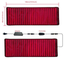 Load image into Gallery viewer, LIGHTFORCE LED RED &amp; INFRARED LIGHT THERAPY 180 x 60 CM MAT 900 LED's